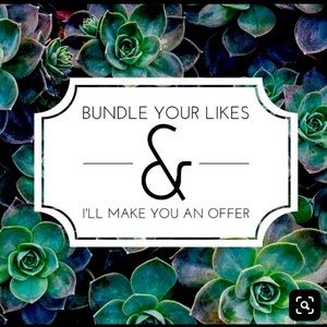 Bundle your likes receive discount and free gift